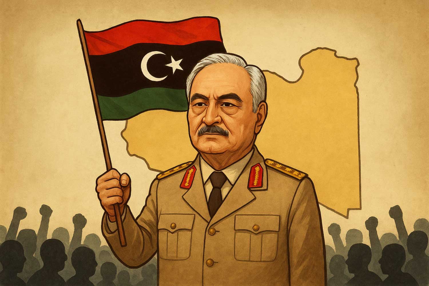 كان شابًا متشبعًا بالروح القومية والوحدوية، ومن جيل المد العروبي الذي انبثق عن ثورة يوليو 1952 بزعامة جمال عبدالناصر