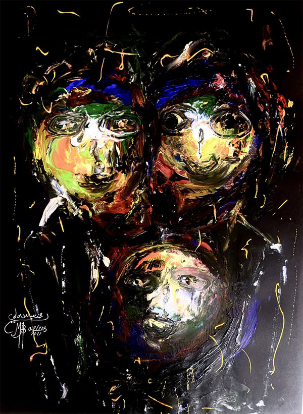 ◙ الفنان بحث عن أسلوبه الفني الخاص الذي يتألف مع رؤيته وبصره